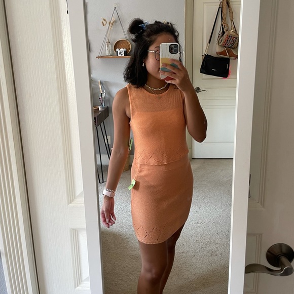 Knit Top and Skirt Set - Picture 2 of 2